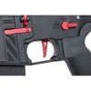 Specna Arms SA-E39-L EDGE™ Light Ops Stock HAL ETU - Black / Red - 