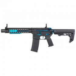 Specna Arms SA-E40-L EDGE™ Light Ops Stock HAL ETU - Black / Blue - 