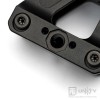 PTS Unity Tactical MRDS with adjustable mounting plate - Black