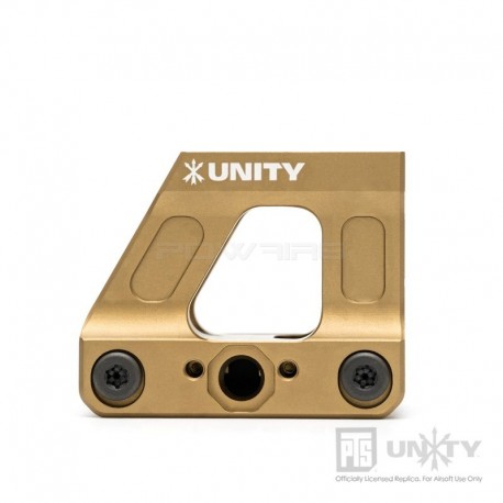 PTS Unity Tactical MRDS avec plaque réglable - Dark Earth