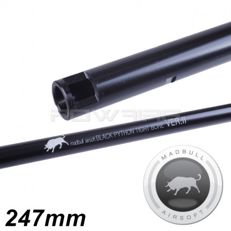 Madbull canon de precision Black Python 6.03mm GEN2 - 247mm - 