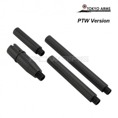 Tokyo Arms multi outer barrel pour M4 PTW - Noir - 