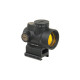 MRO style dual mount Red dot sight (black) - 