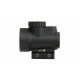 MRO style dual mount Red dot sight (black) - 