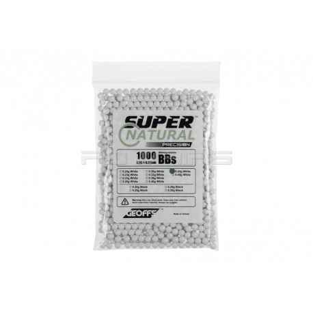 GEOFFS 0.43gr bio super natural precision 1000 rounds - 