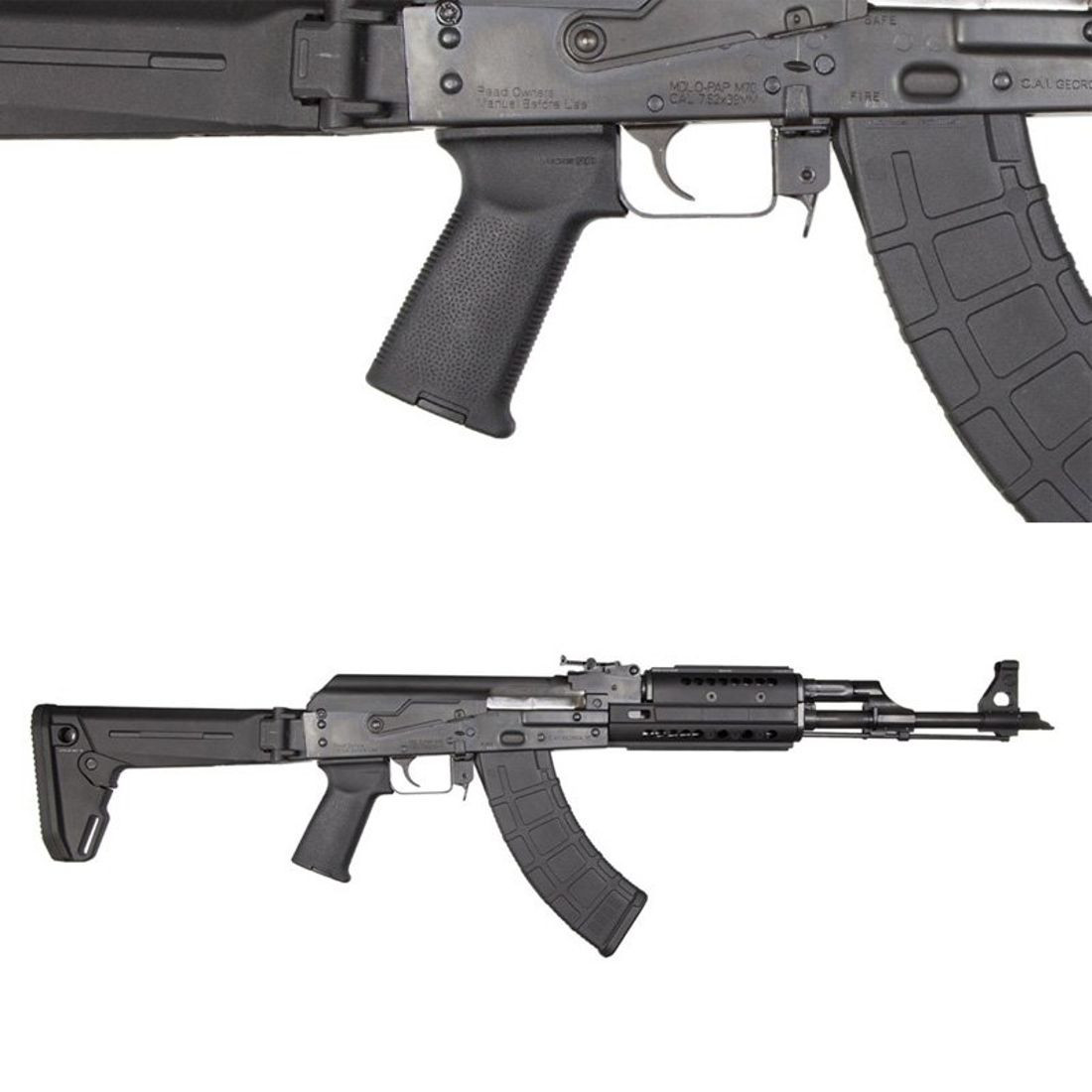 Poignée ergonomique pour AK47-AK74