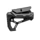 FAB DEF Core CP style polymer stock - Black Com-Spec - 