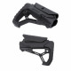 FAB DEF Core CP style polymer stock - Black Com-Spec - 