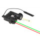 WADSN DBAL-eMkII Illuminator / Laser Module Green + Red - Black - 