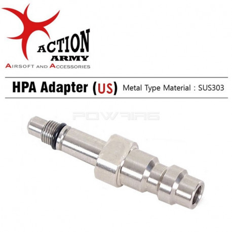 AAC valve HPA inox pour réplique KWA/KSC version US - 