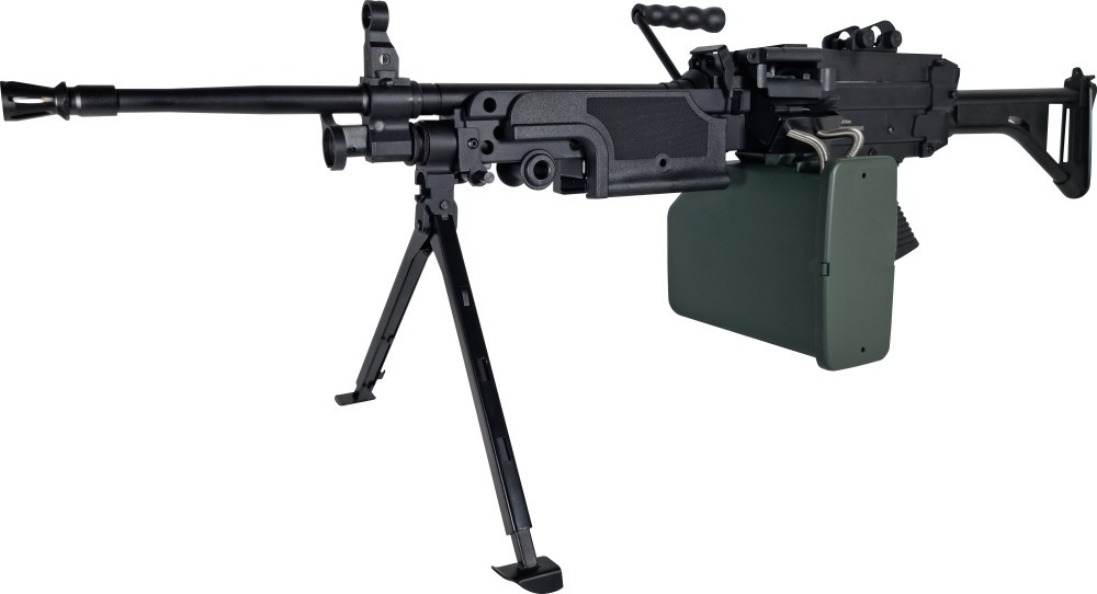 Réplique Airsoft Fusil Mitrailleur Machine Gun M249 AEG FN Herstal