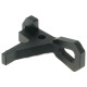 Maxx Model CNC Aluminum Enhanced Bolt Catch for MTW - Style A, Black - 